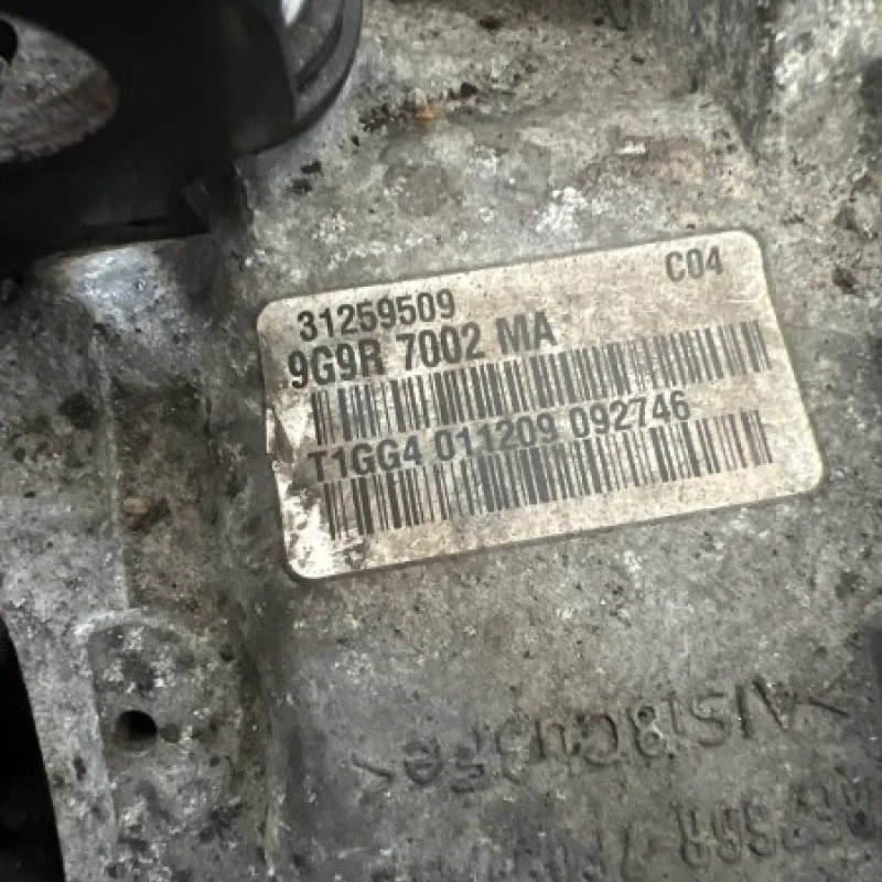 Cutie de viteze manuala / Volvo V70 V70 2010 / Cutie viteze, ambreiaj, transmisie