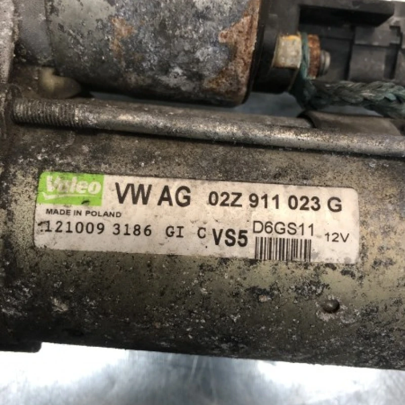 Electromotor demaror / Volkswagen   2010 / Motor, racire si evacuare