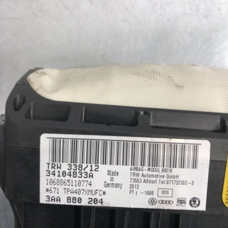 Airbag pasager / Volkswagen Passat B7 2013 / Interior