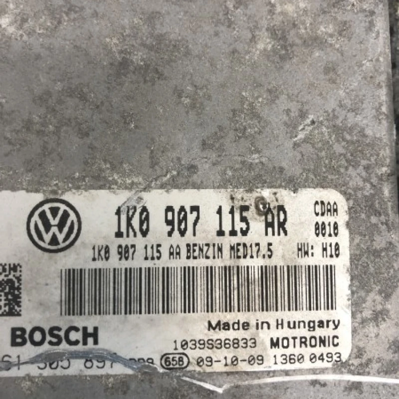 Calculator motor ecu / Volkswagen   2010 / Audio si electronice