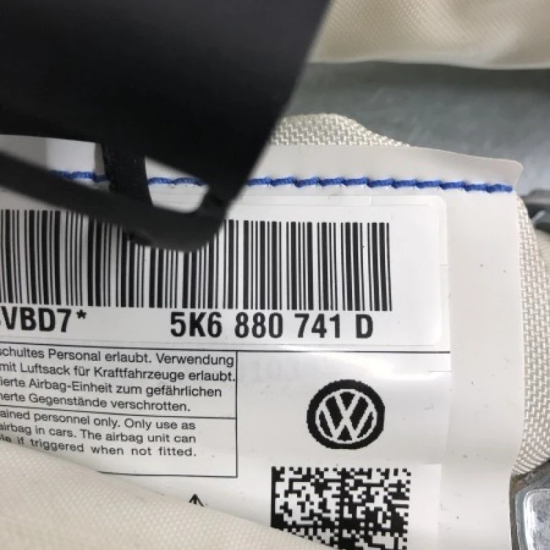 Airbag cortina stanga / Volkswagen Golf MK6 2010 / Interior