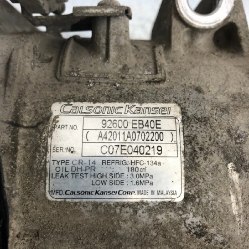 Compresor clima / Nissan   2009 / Climatizare