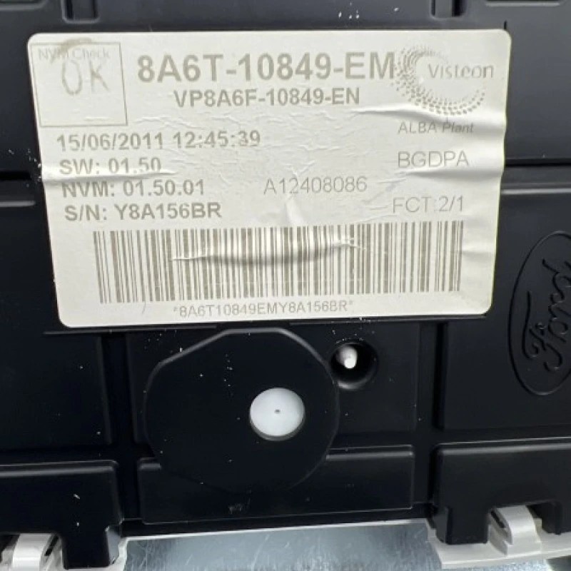 Ceas bord / Ford Fiesta MK6 2011 / Audio si electronice