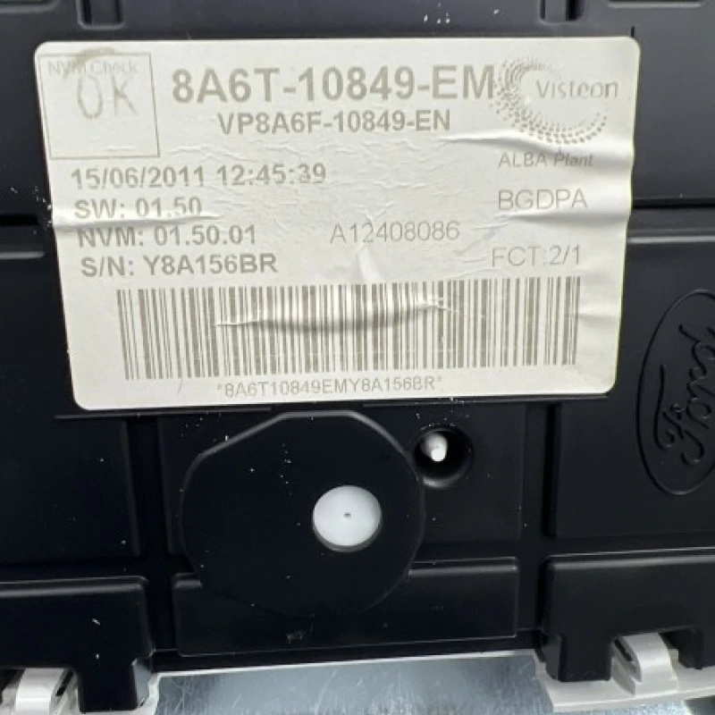 Ceas bord / Ford Fiesta MK6 2011 / Audio si electronice