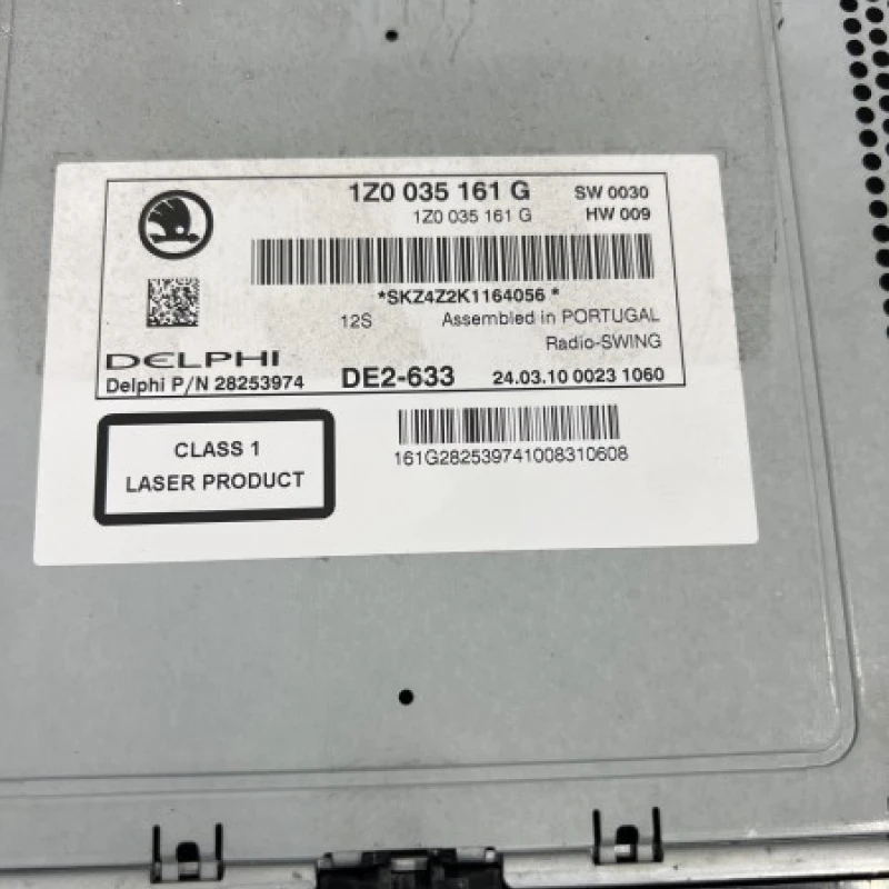 Radio CD swing / Skoda Octavia 2 1Z 2010 / Audio si electronice