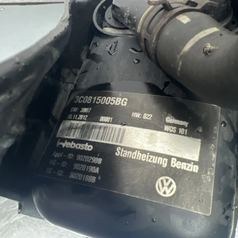 Webasto / Volkswagen Passat B7 2013 / Climatizare