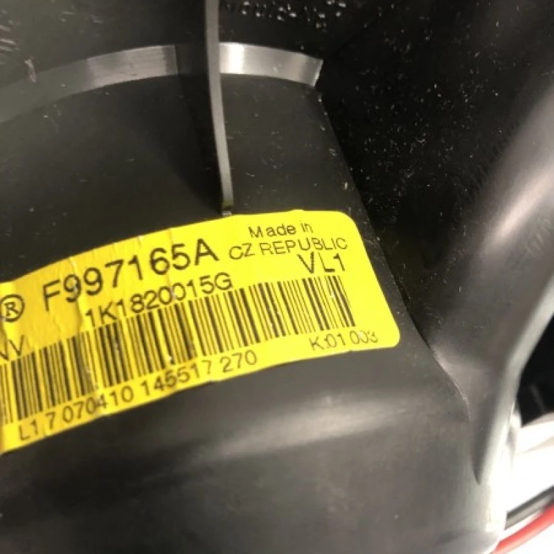 Ventilator aeroterma bord / Volkswagen   2010 / Climatizare