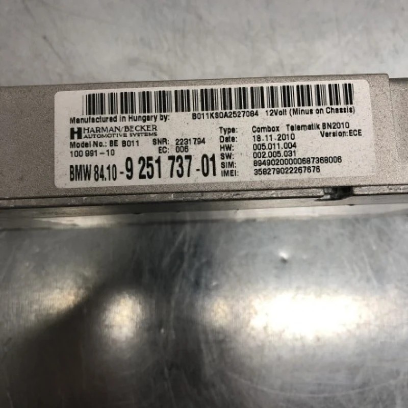 Modul combox / BMW Seria 5 F11 2013 / Audio si electronice