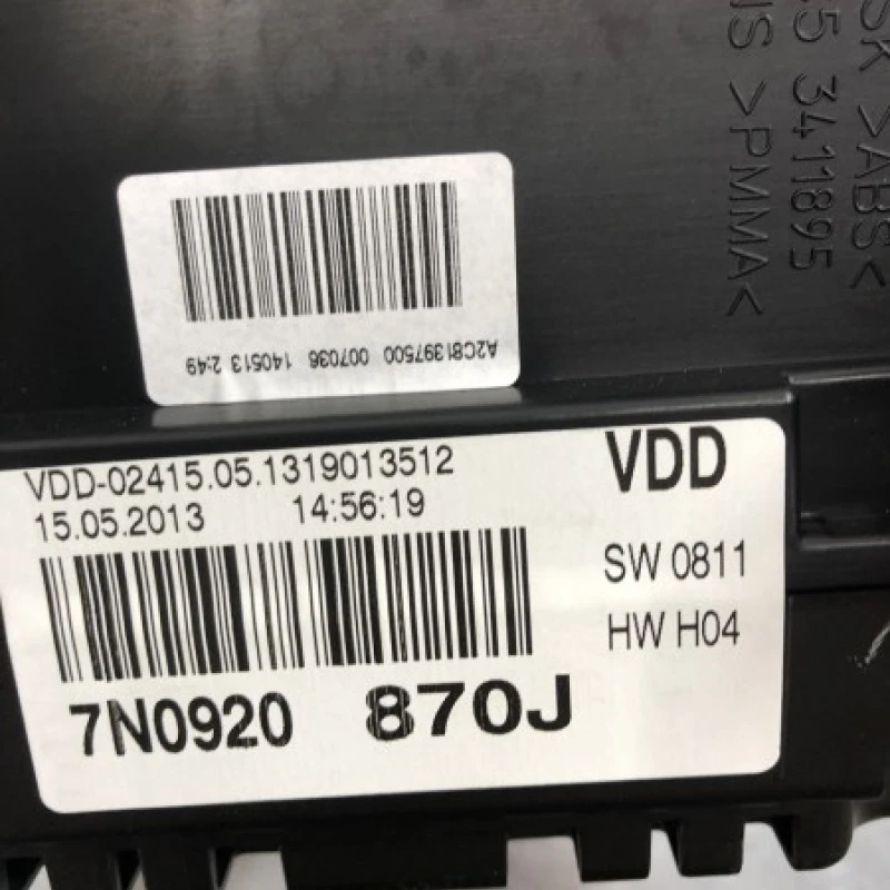 Ceas bord / Volkswagen Sharan 7N 2014 / Audio si electronice