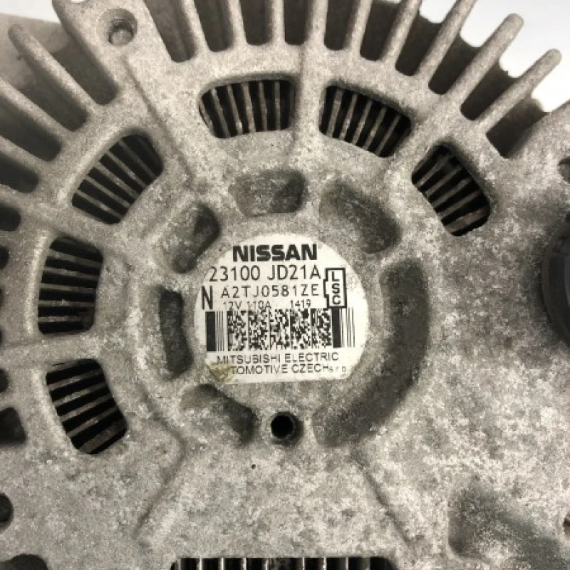 Alternator / Nissan   2011 / Motor, racire si evacuare