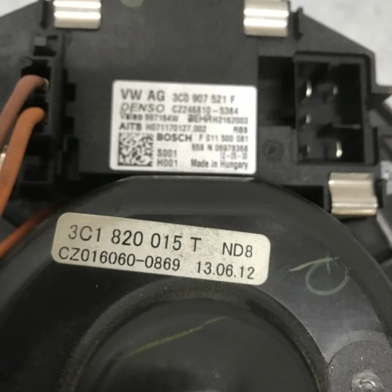 Ventilator bord / Volkswagen   2013 / Climatizare