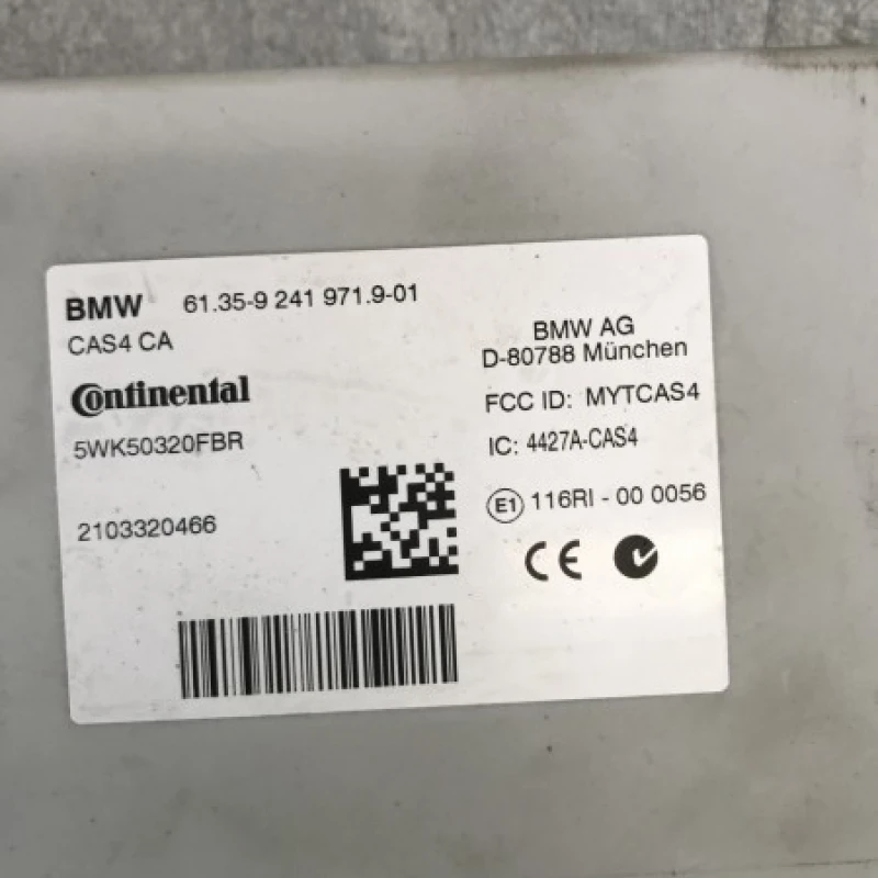 Modul CAS / BMW Seria 7 F01 2011 / Audio si electronice