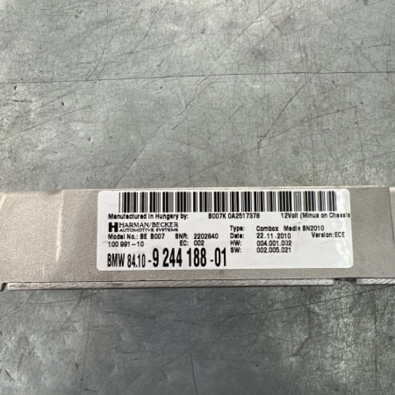 Modul bluthooth / BMW Seria 7 F01 2011 / Audio si electronice