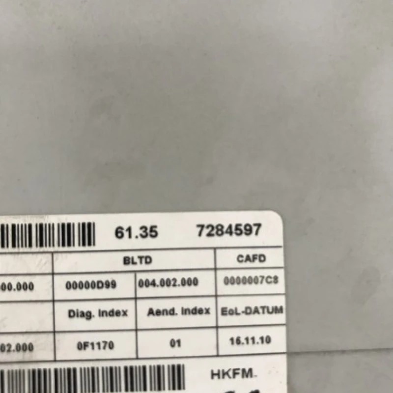 Calculator Modul HKL portbagaj soft close / BMW Seria 7 F01 2011 / Audio si electronice