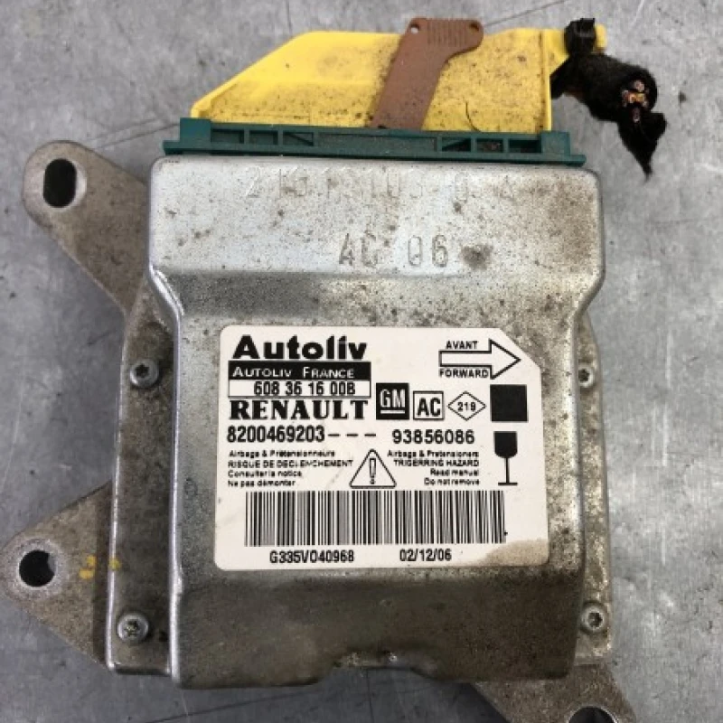 Calculator airbag Nissan 