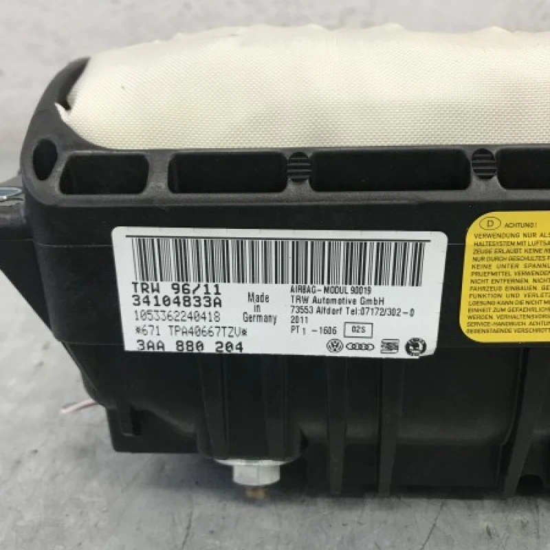 Airbag pasager / Volkswagen   2011 / Interior