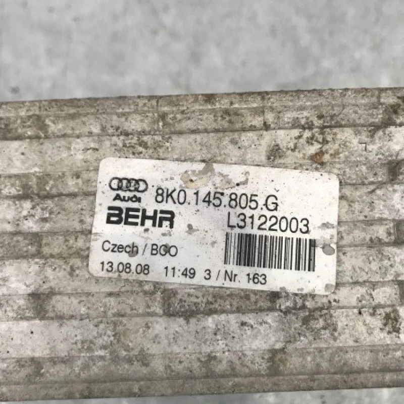 Radiator intercooler / Audi A4 B8 2010 / Motor, racire si evacuare