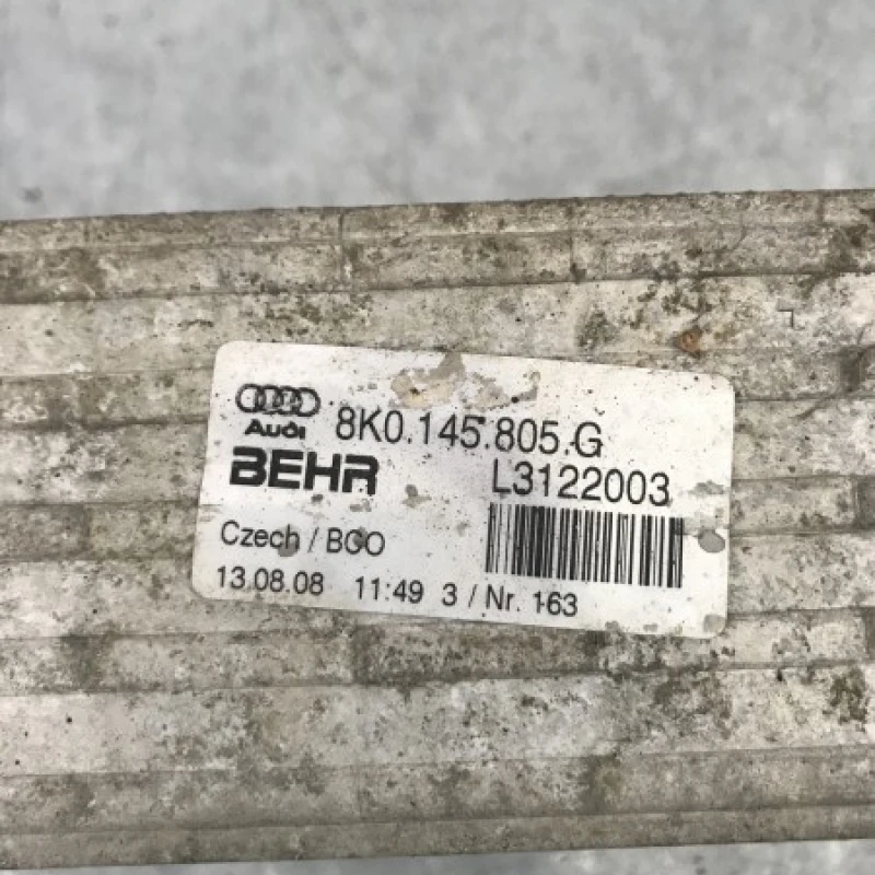 Radiator intercooler / Audi   2010 / Motor, racire si evacuare