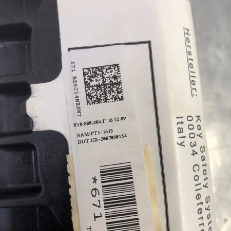 Airbag pasager / Audi A5 8T 2010 / Interior