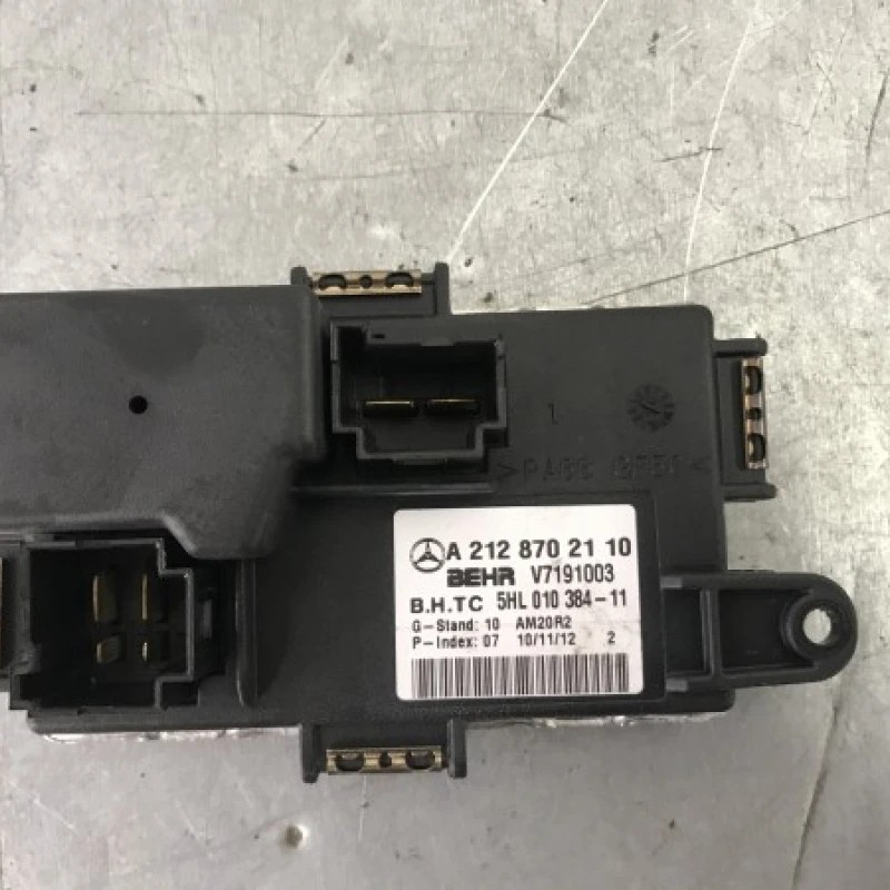 Rezistenta ventilator Mercedes-Benz E Class W212 2012