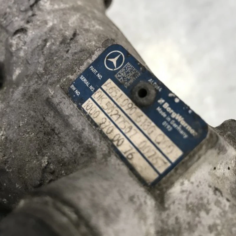 Turbosuflanta turbo turbina / Mercedes-Benz E Class W212 2012 / Motor, racire si evacuare