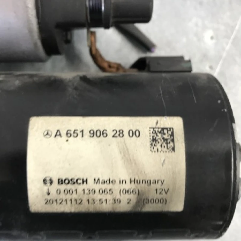 Electromotor demaror / Mercedes-Benz E Class W212 2012 / Motor, racire si evacuare