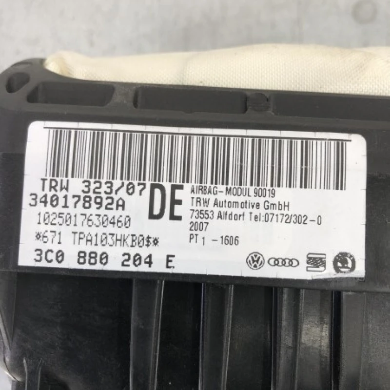 Airbag pasager / Volkswagen Passat B6 2008 / Interior