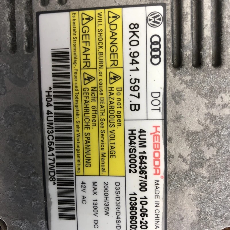 Balast xenon / Audi A4 B8 2013 / Audio si electronice