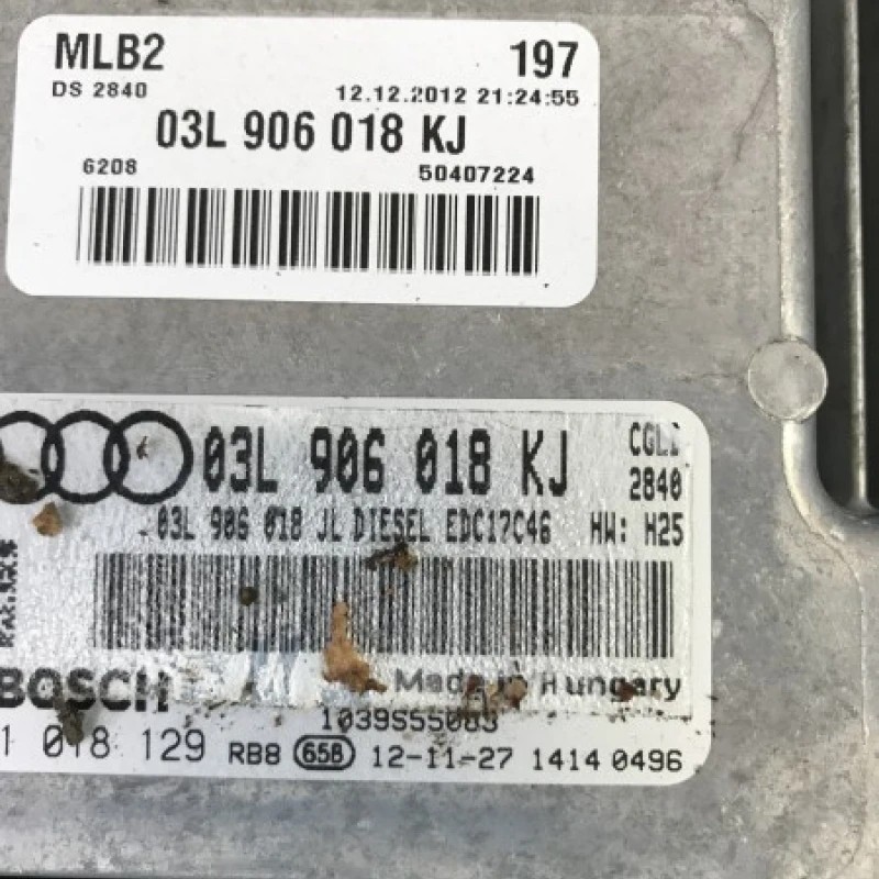 Calculator motor ecu / Audi A4 B8 facelift 2013 / Audio si electronice