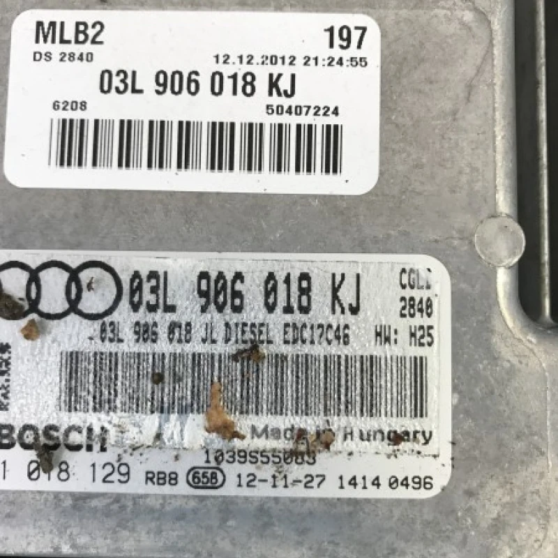 Calculator motor ecu / Audi A4 B8 facelift 2013 / Audio si electronice