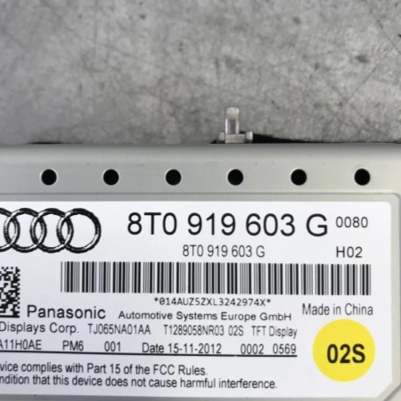 Ecran display multimedia / Audi A4 B8 facelift 2013 / Audio si electronice