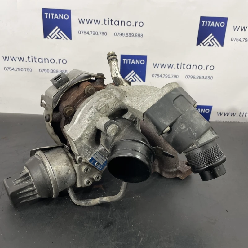 Turbosuflanta turbo turbina / Volkswagen Sharan 7N 2013 / Motor, racire si evacuare