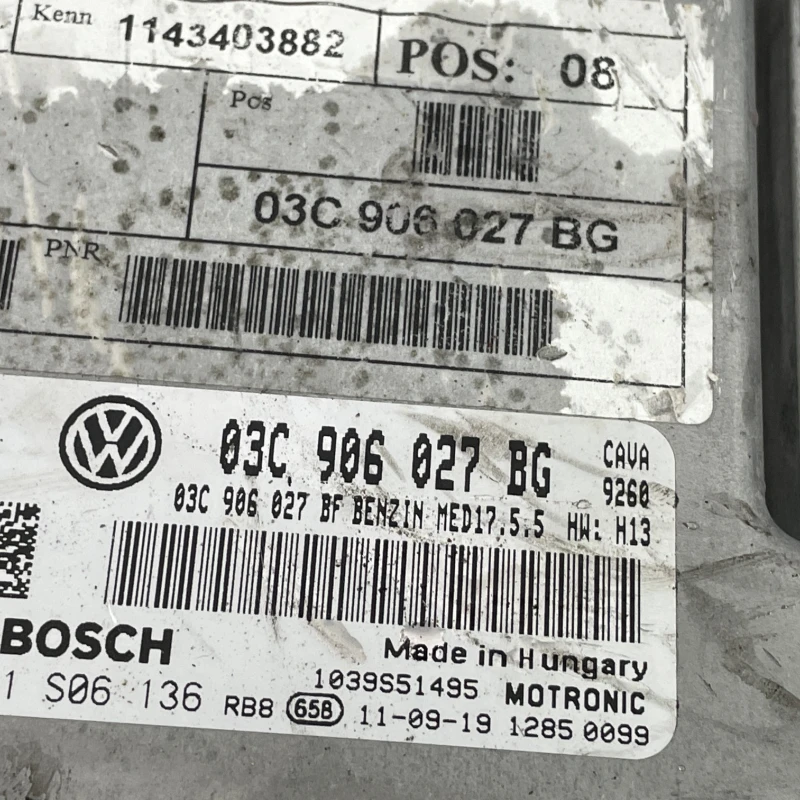 Calculator motor ecu / Seat Alhambra 7N 2012 / Audio si electronice
