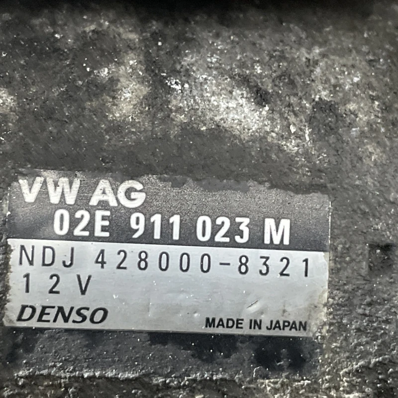 Electromotor demaror / Seat Alhambra 7N 2012 / Motor, racire si evacuare