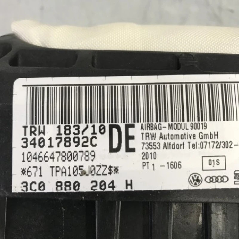 Airbag pasager / Volkswagen Passat B6 2010 / Interior
