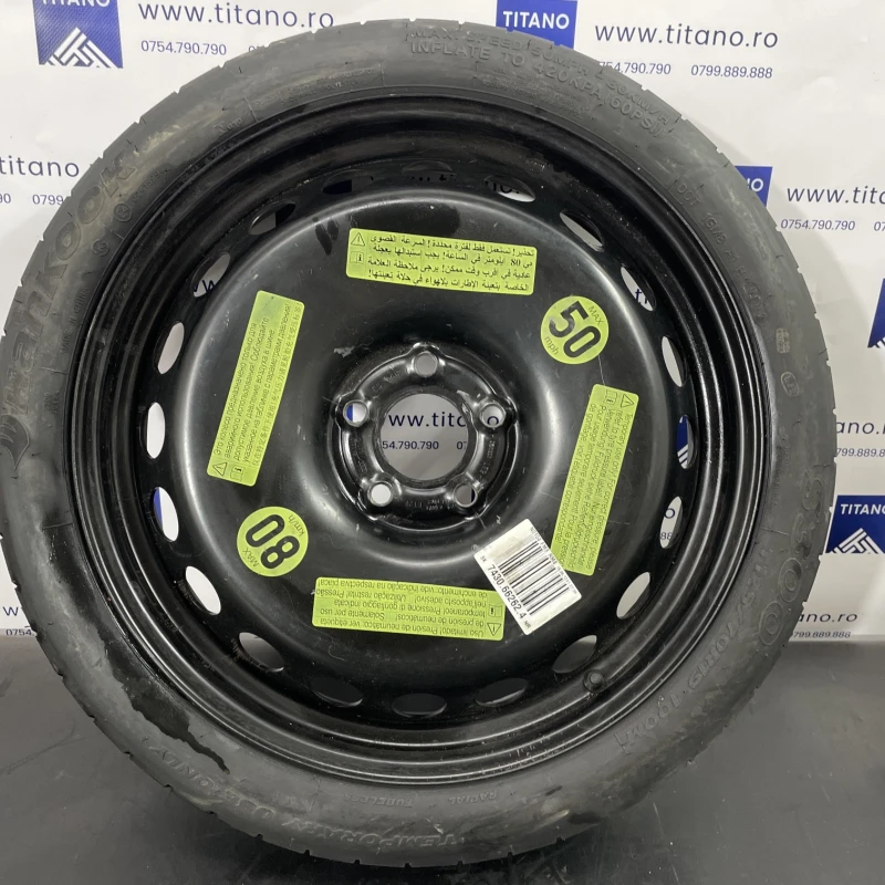 Roata de rezerva 19 / Audi A4 B8 2013 / Jante si roti