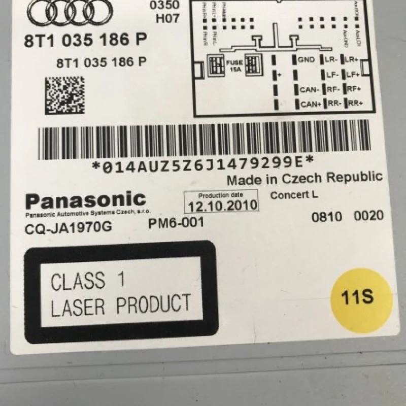 Radio CD / Audi A4 B8 2010 / Audio si electronice