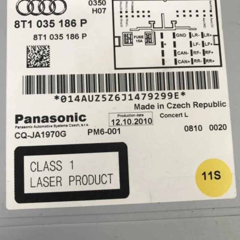 Radio CD / Audi A4 B8 2010 / Audio si electronice