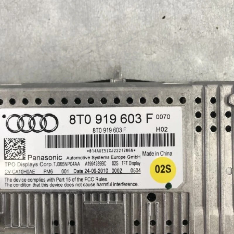 Display navigatie ecran / Audi A4 B8 2010 / Audio si electronice