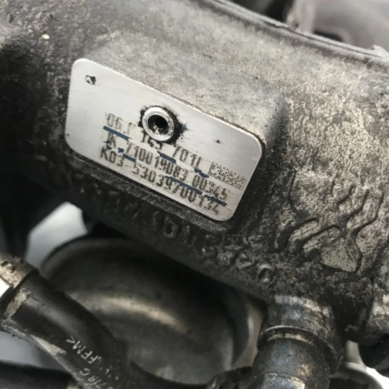 Turbosuflanta turbo turbina / Volkswagen Passat B6 2008 / Motor, racire si evacuare