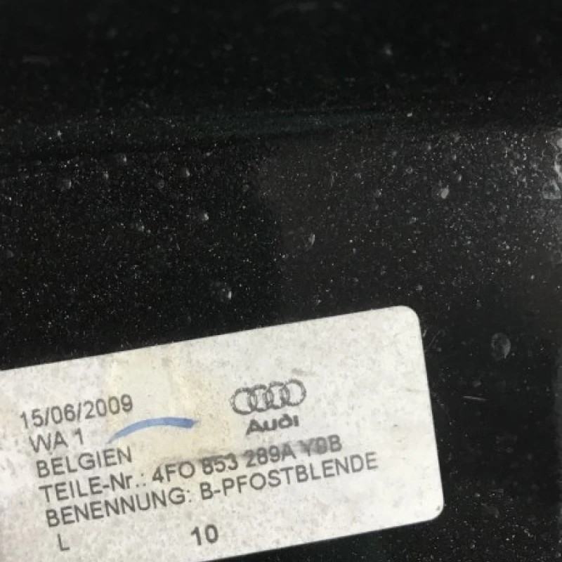 Ornament stalp mijloc stanga / Audi A6 C6 2010 / Caroserie, oglinzi si faruri