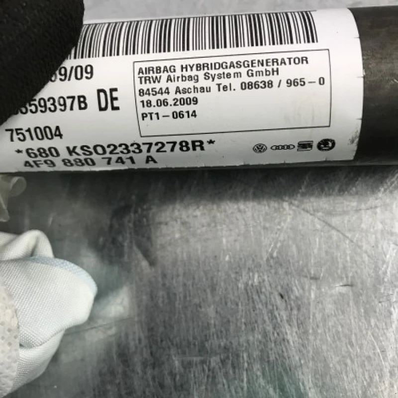 Airbag cortina stanga / Audi A6 C6 2010 / Interior