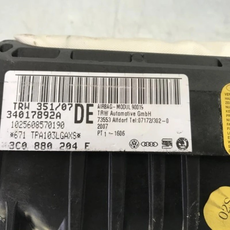 Airbag pasager / Volkswagen Passat B6 2008 / Interior