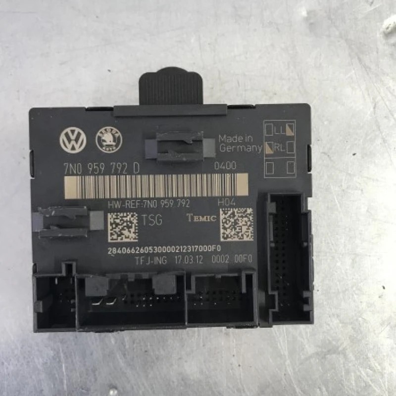Modul confort usa dreapta fata Volkswagen Sharan 7N 2012