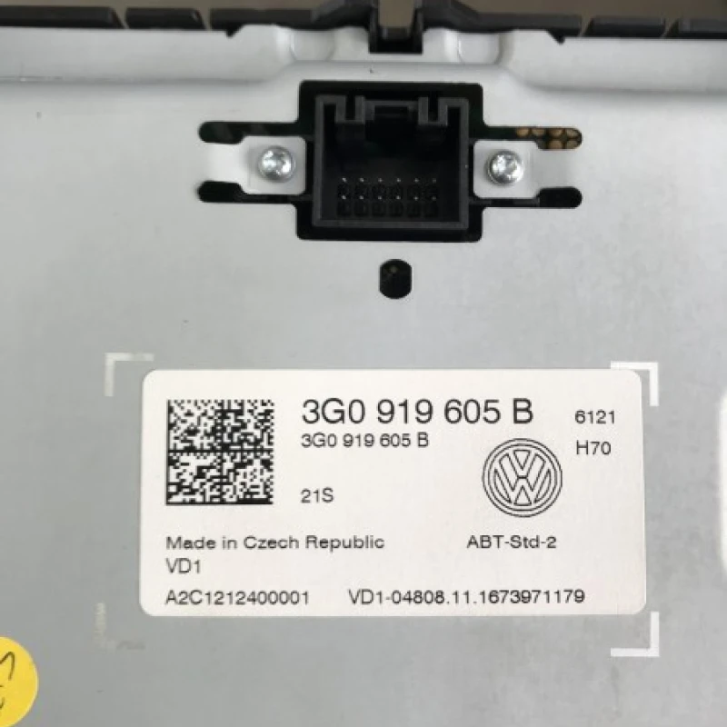 Ecran display multimedia / Volkswagen Golf MK7 2017 / Interior