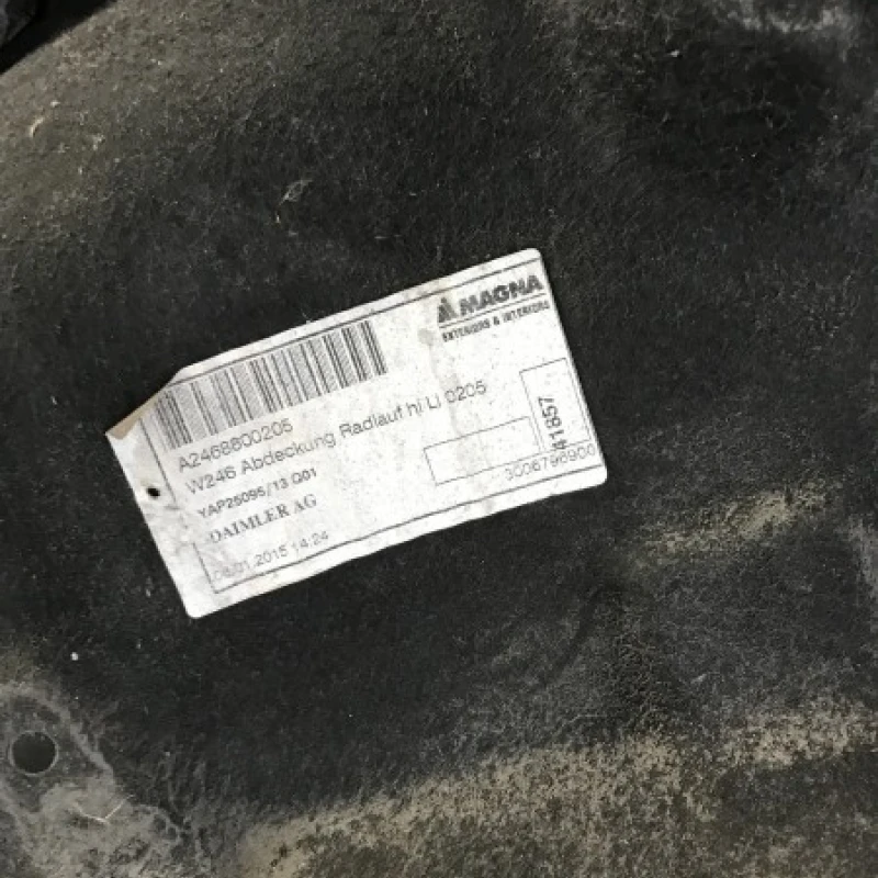 Carenaj stanga spate / Mercedes-Benz B Class W246 2015 / Caroserie, oglinzi si faruri