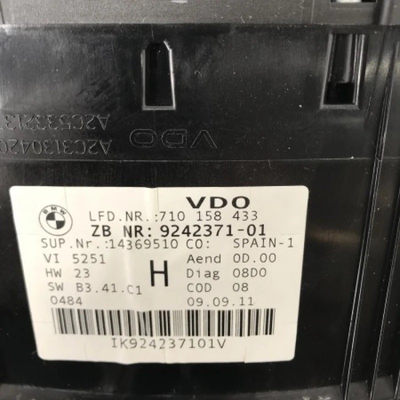 Ceas bord / BMW X1 E84 2012 / Interior