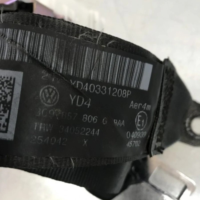 Centura dreapta spate / Volkswagen Passat B6 2009 / Interior