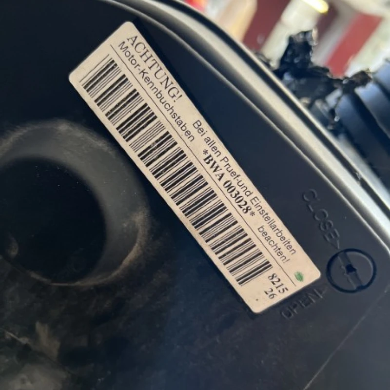Motor BWA / Volkswagen Passat B6 2006 / Motor, racire si evacuare