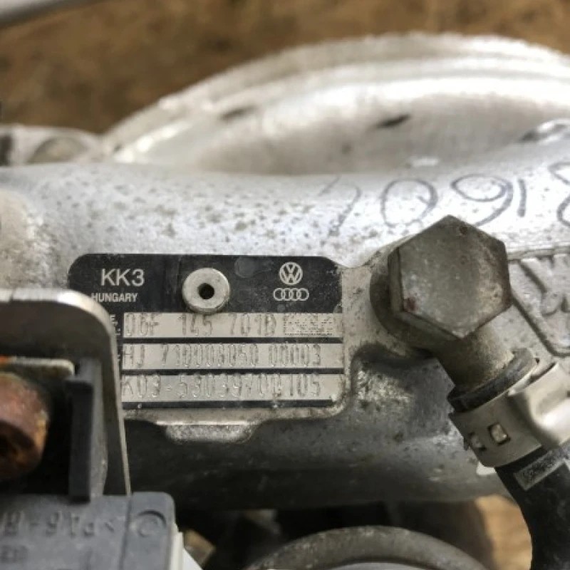 Turbosuflanta turbina / Volkswagen Passat B6 2006 / Motor, racire si evacuare